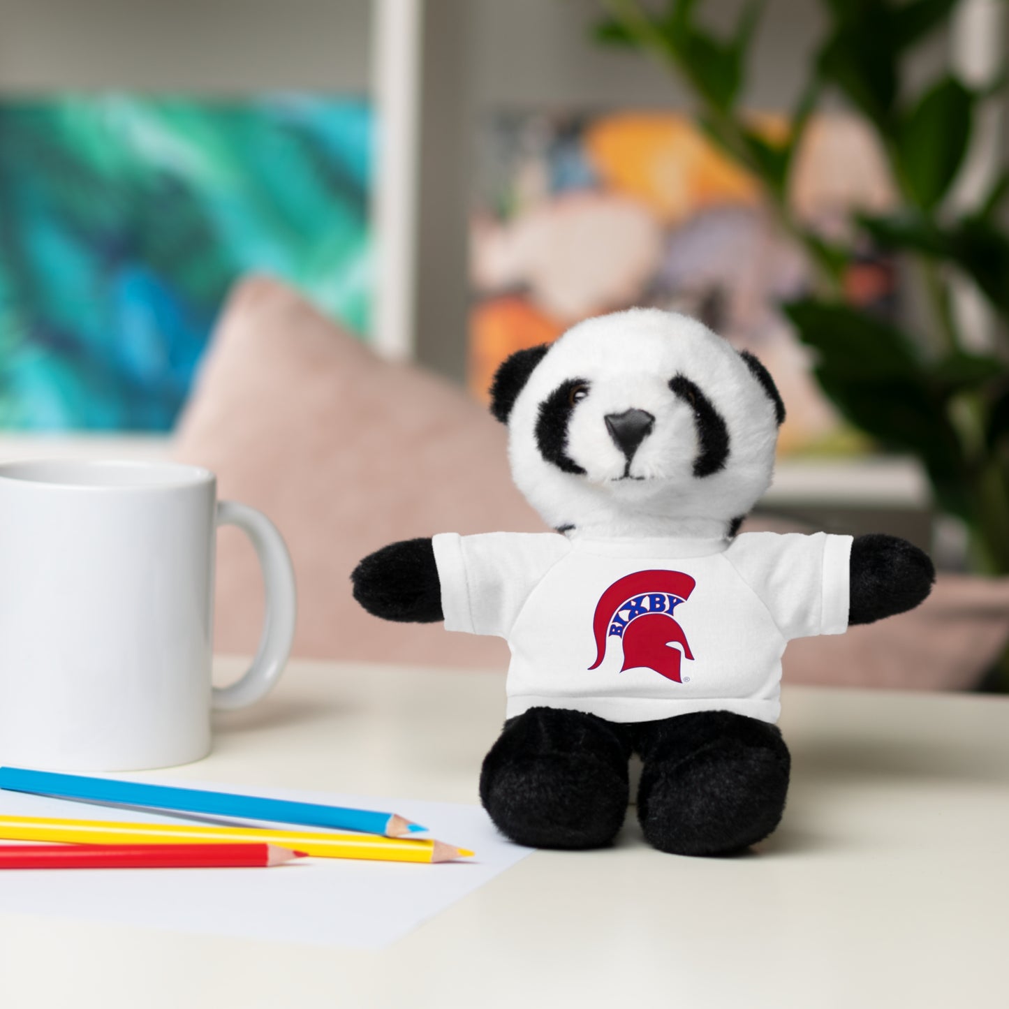 Spartan Stuffed Animal Logo