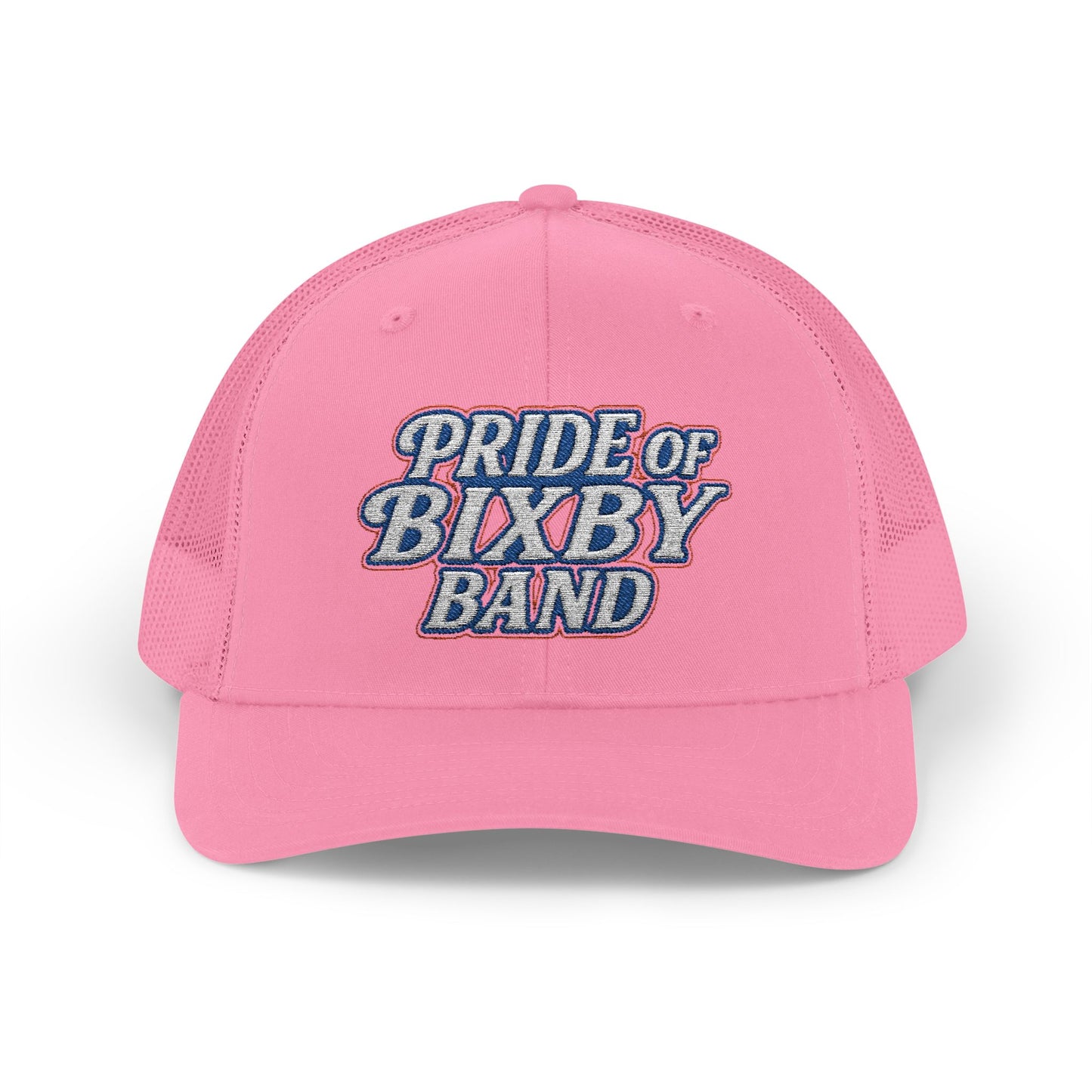 Pride of Bixby Band Embroidered Trucker Snapback