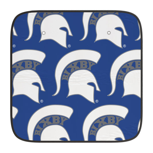 Bixby White Logo Car Sun Shade