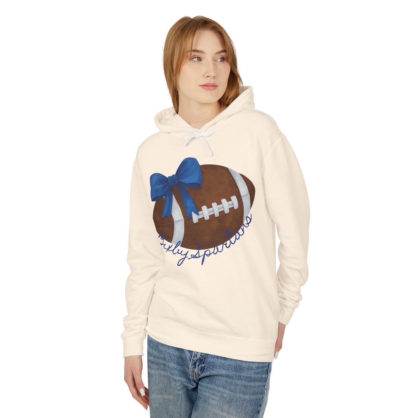 Bixby Spartans Cheer & Football Comfort Colors Hoodie