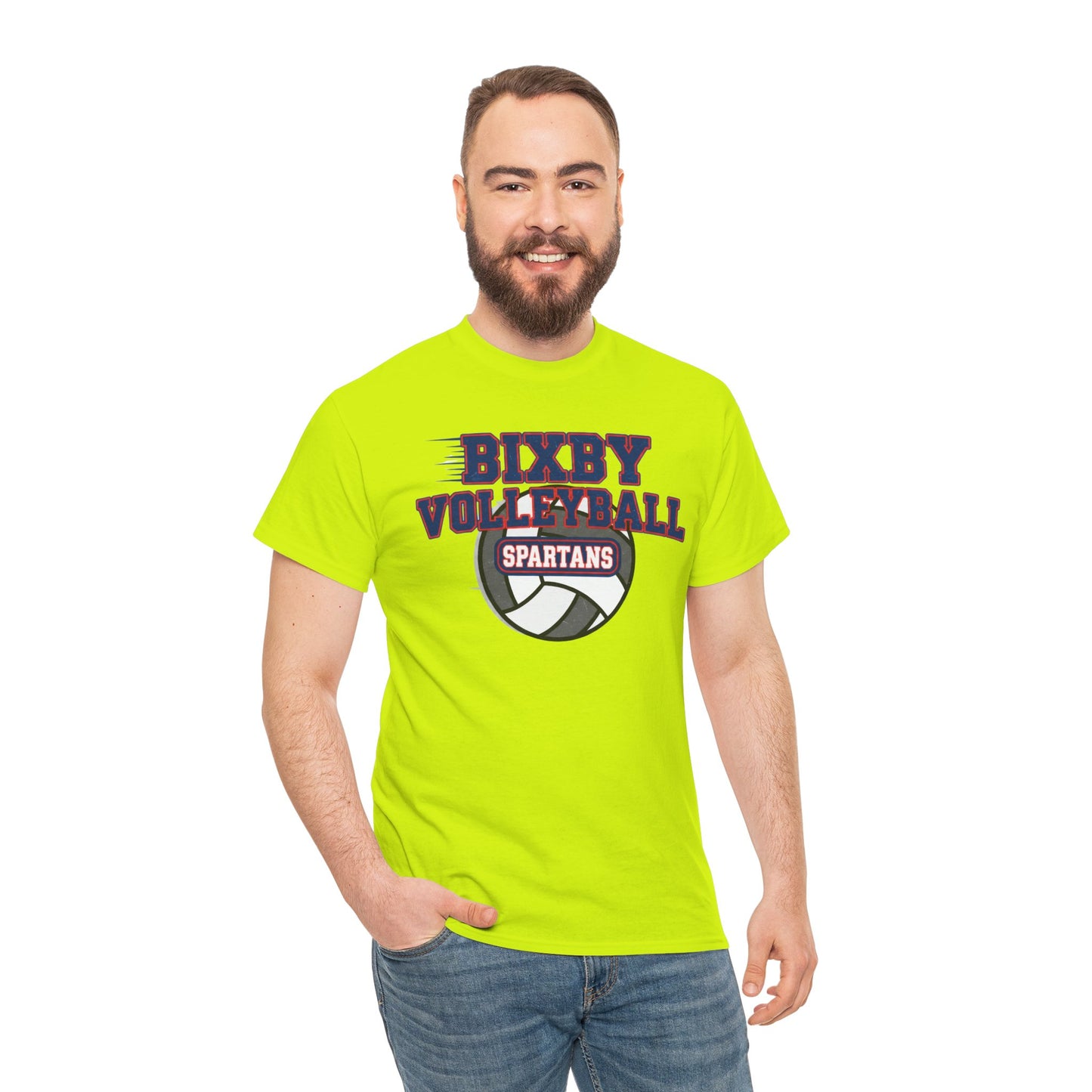 Bixby Spartan Volleyball Tee