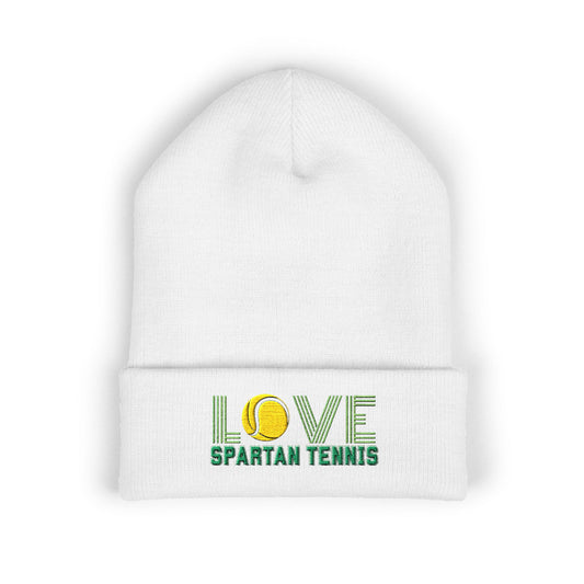 Bixby Spartan Tennis Embroidered Beanie