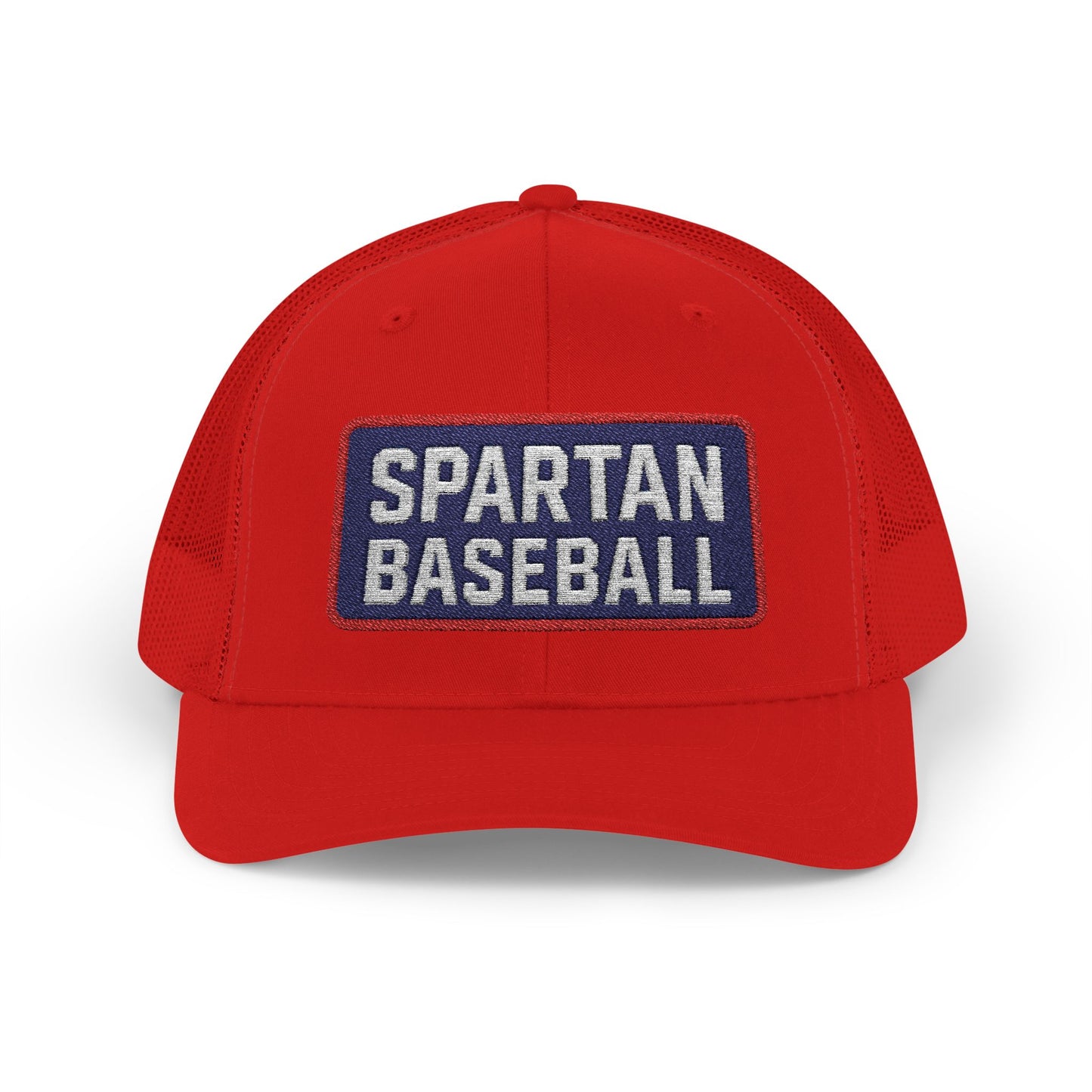 Spartan Baseball Embroidered Trucker Hat