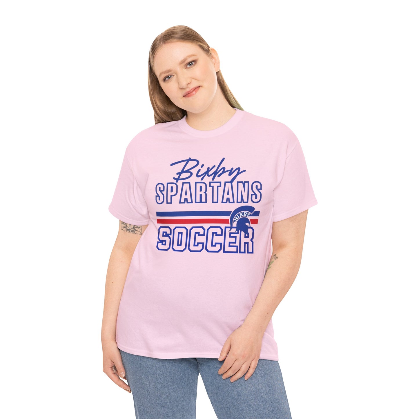 Bixby Spartans Soccer Gildan Tee