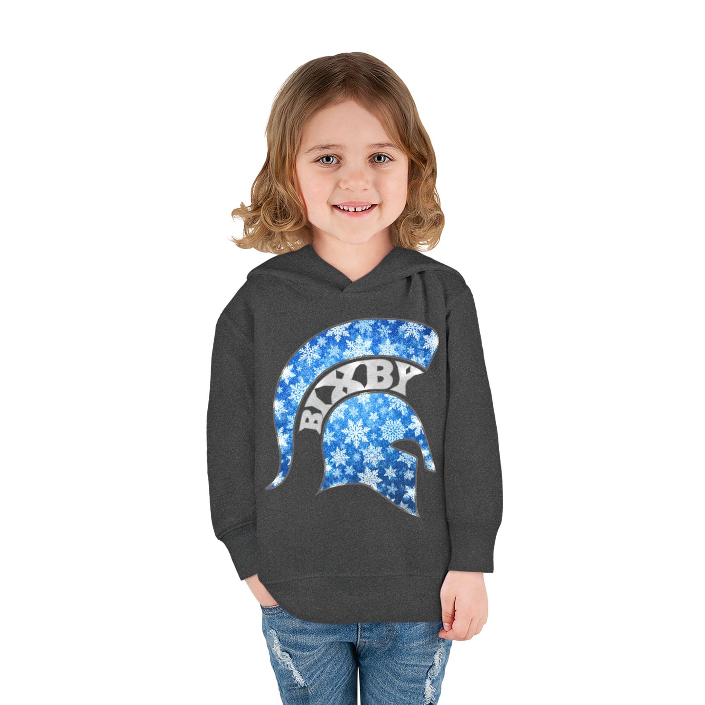 Bixby Spartans Winterfrost Toddler Rabbit Skins Sweatshirt