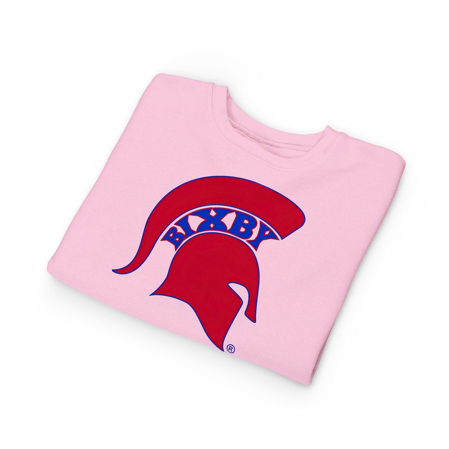 Bixby Spartan Red Logo Toddler Rabbit Skins Sweatshirt