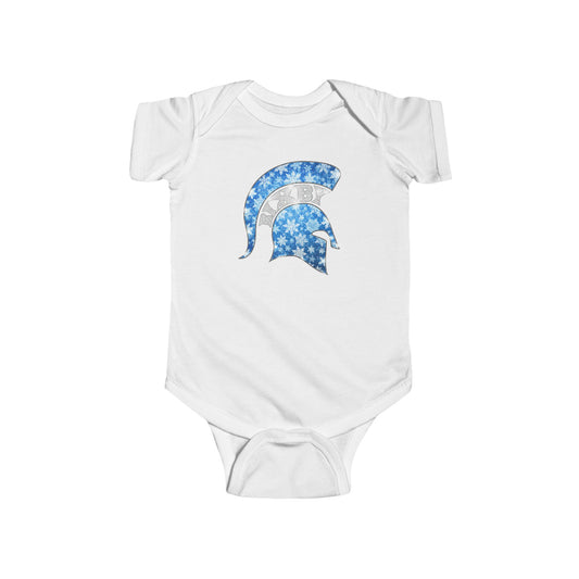 Baby Spartan Winterfrost Rabbit Skins Onesie