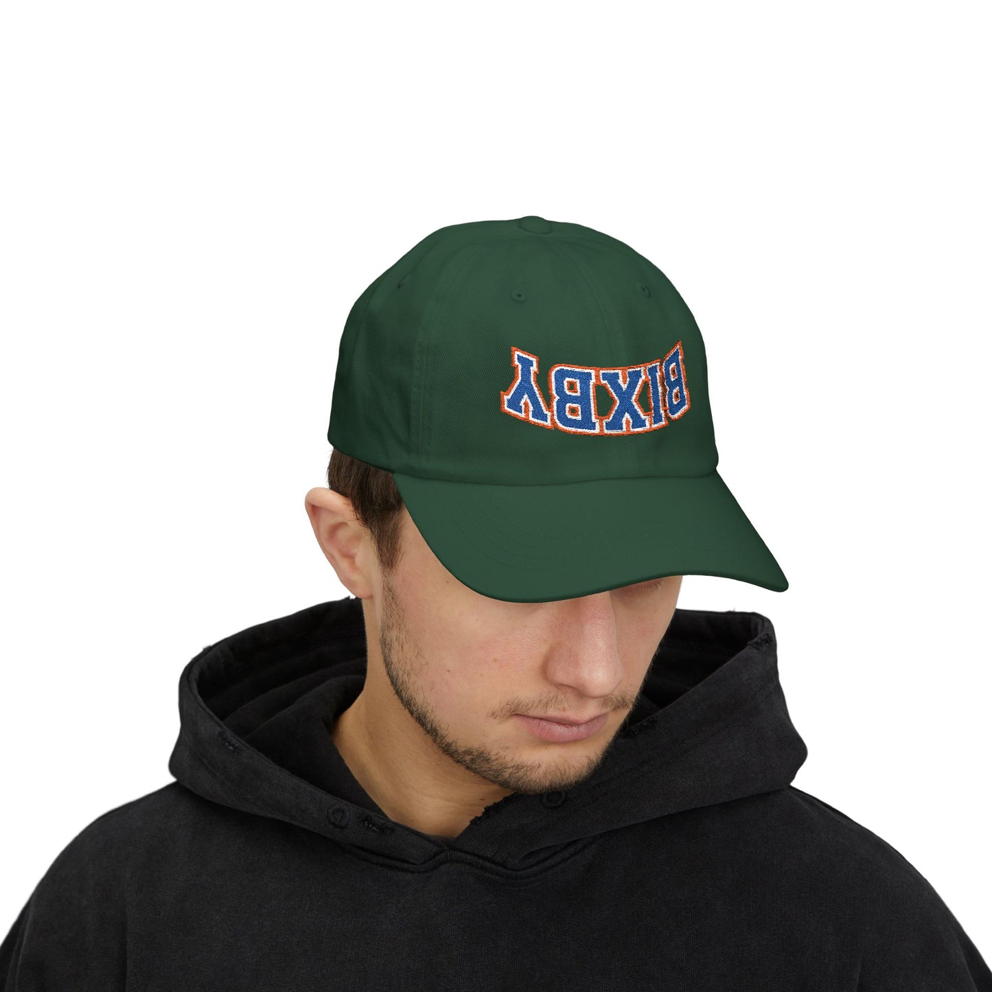 Upside-Down Bixby Embroidered Classic Ballcap