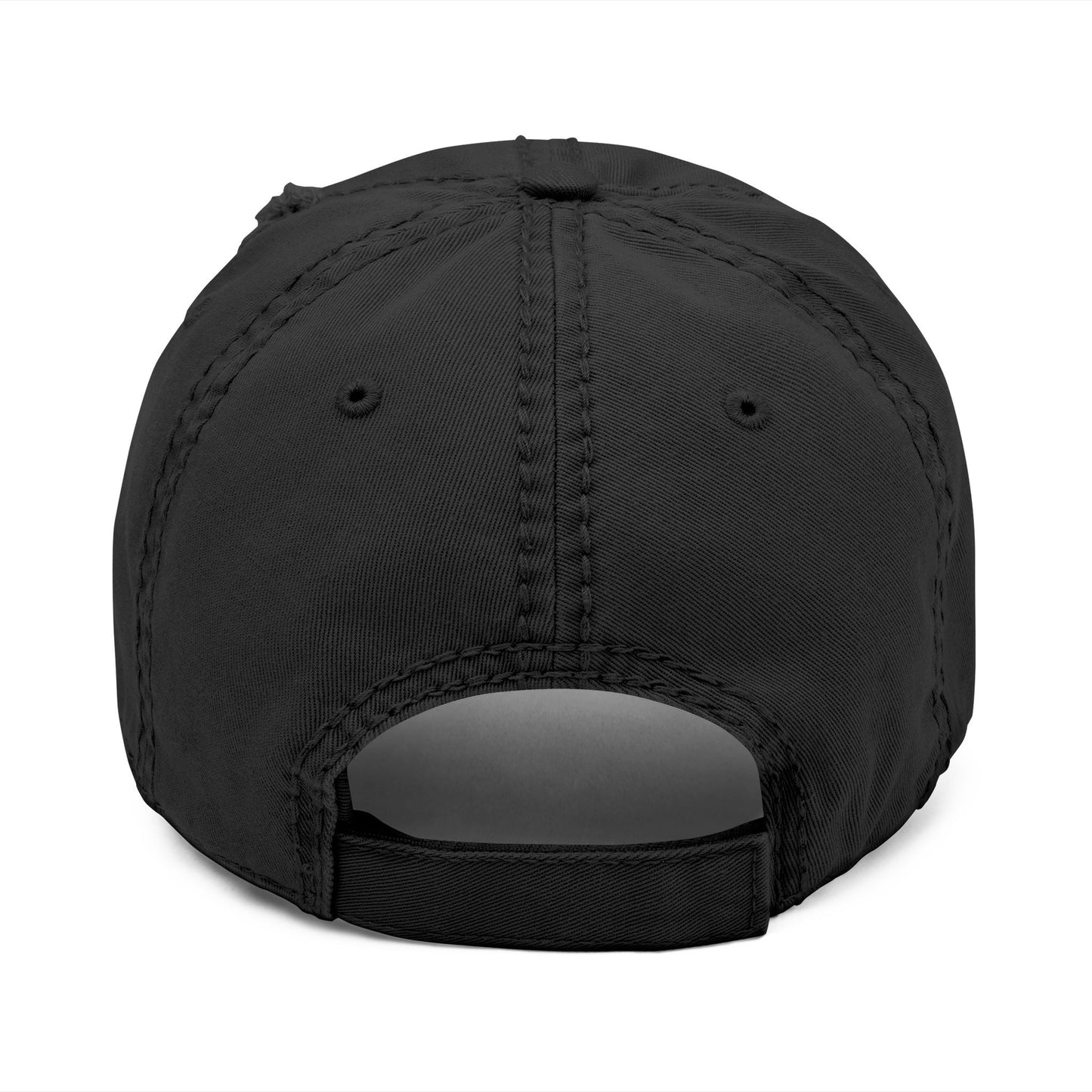 Spartan Logo Embroidered Distressed Ballcap