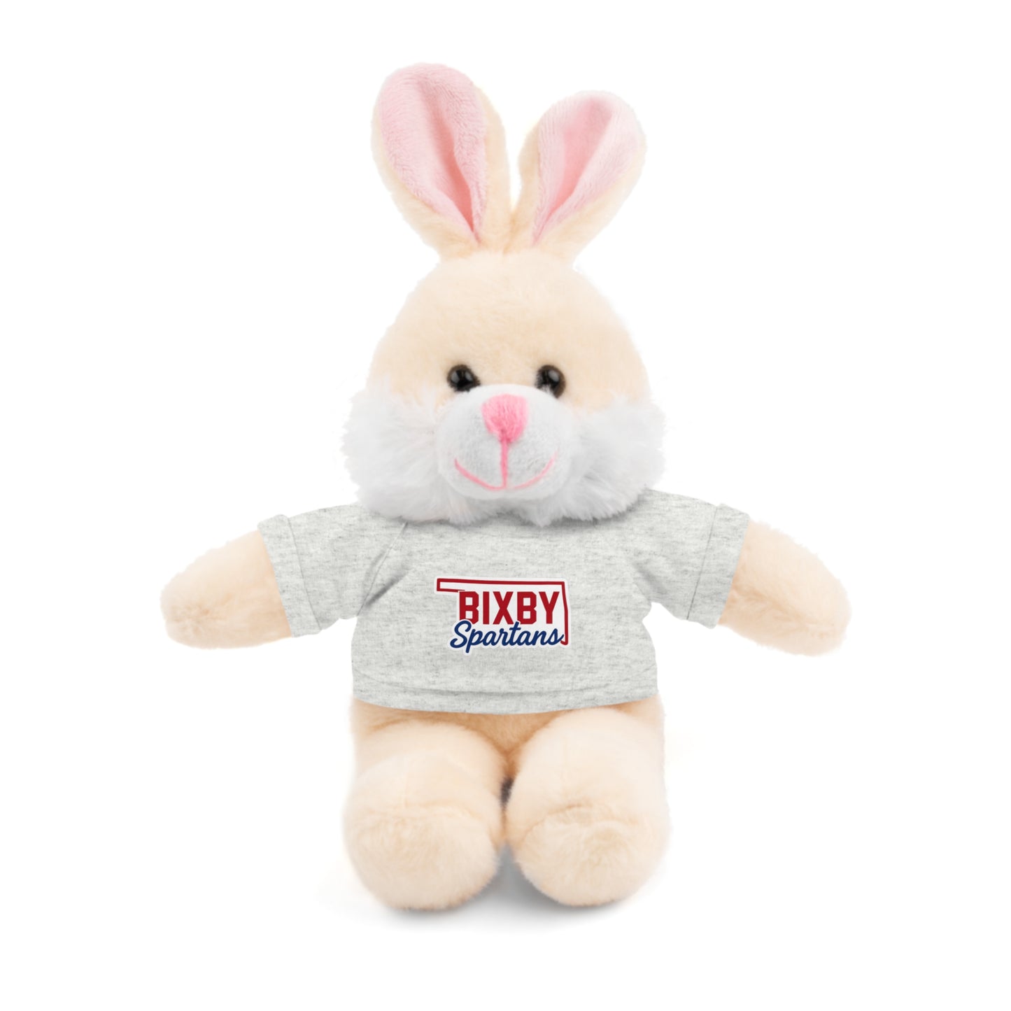 Bixby Oklahoma Spartan Stuffed Animal Logo