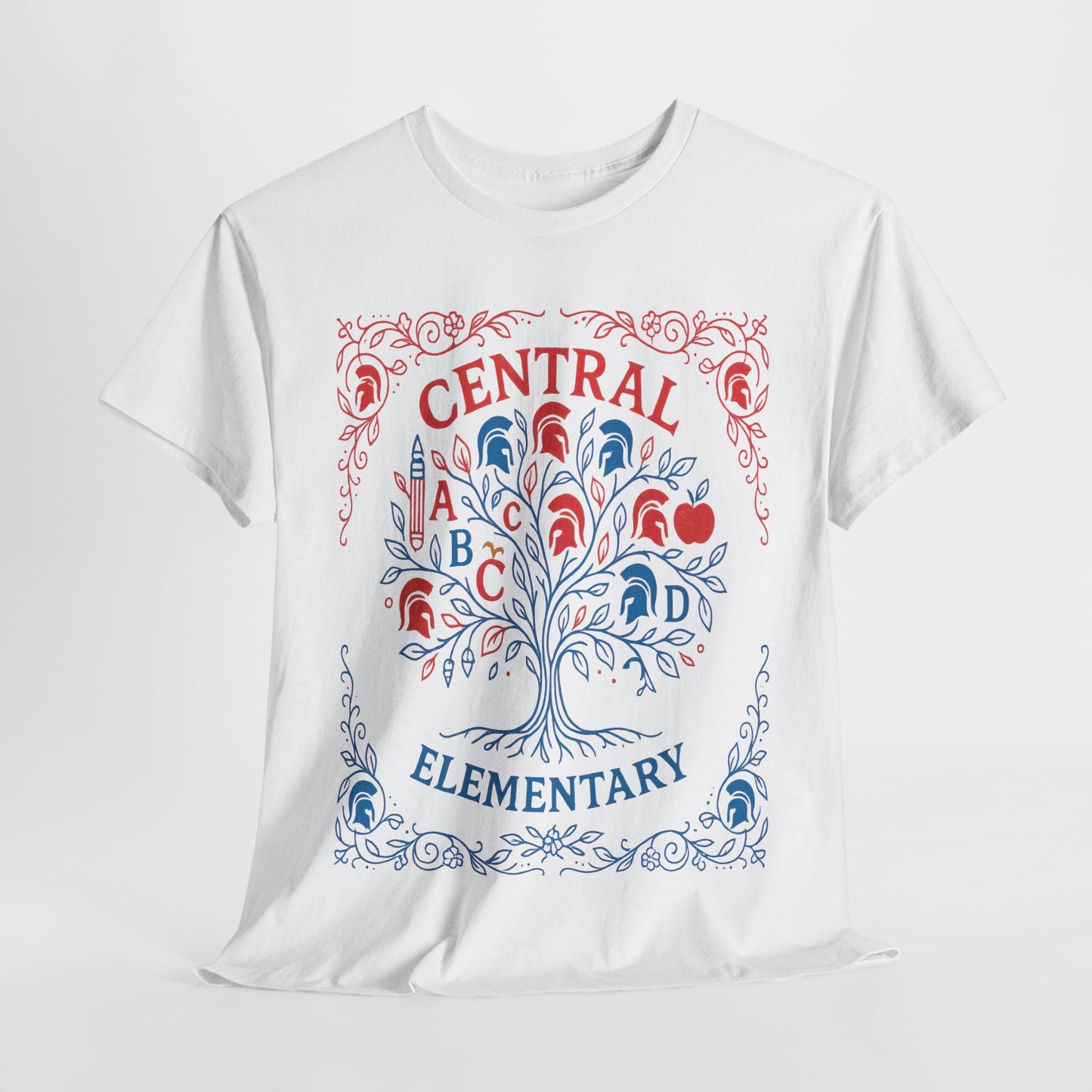 Floral Central Elementary Spartan Gildan Tee