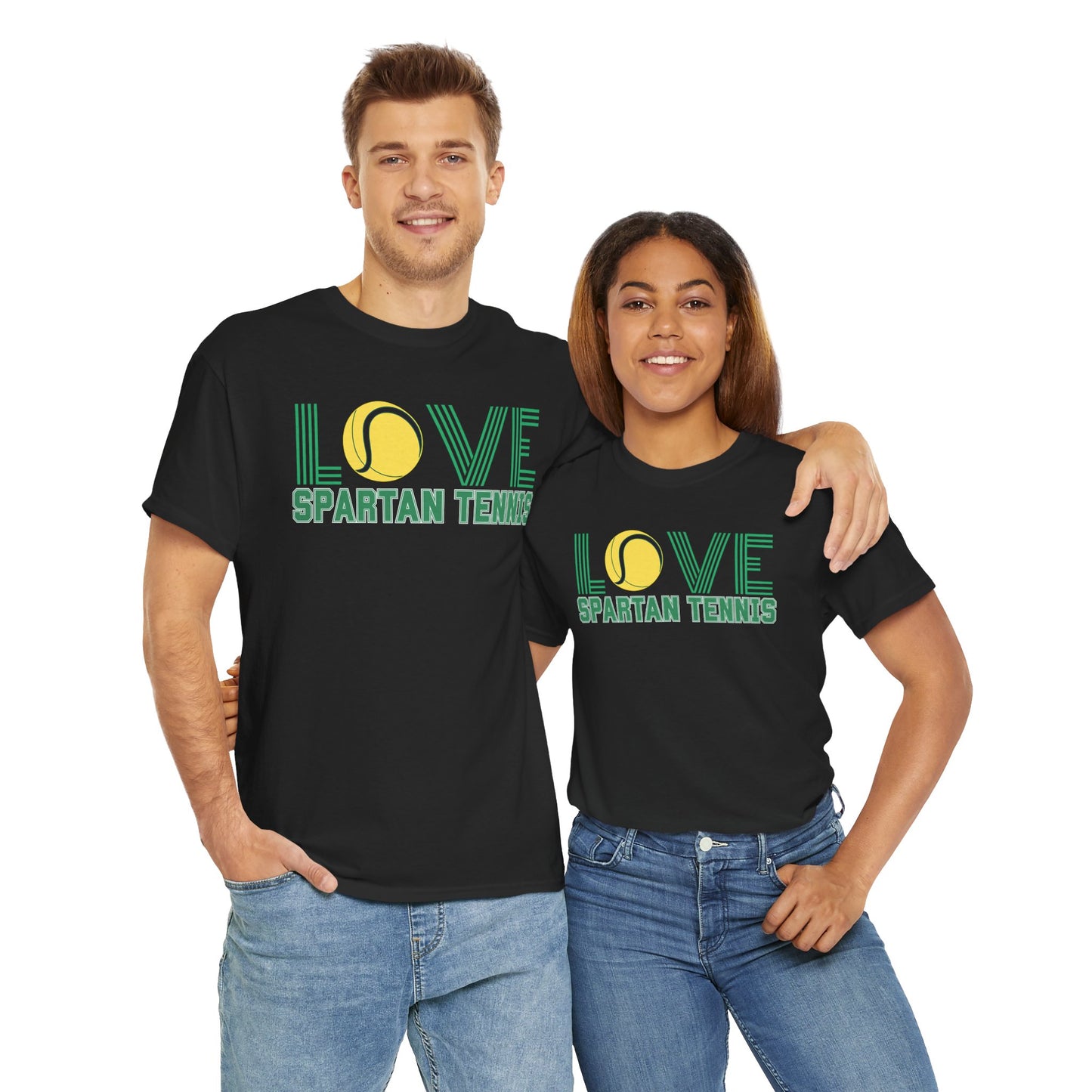 Bixby Spartan Tennis Gildan Tee