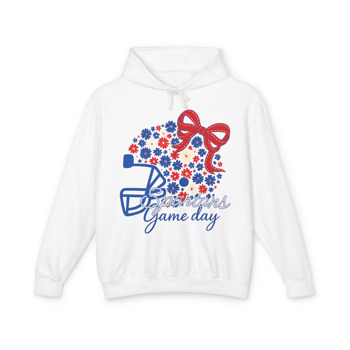 Spartans Floral Helmet Premium Comfort Colors Hoodie