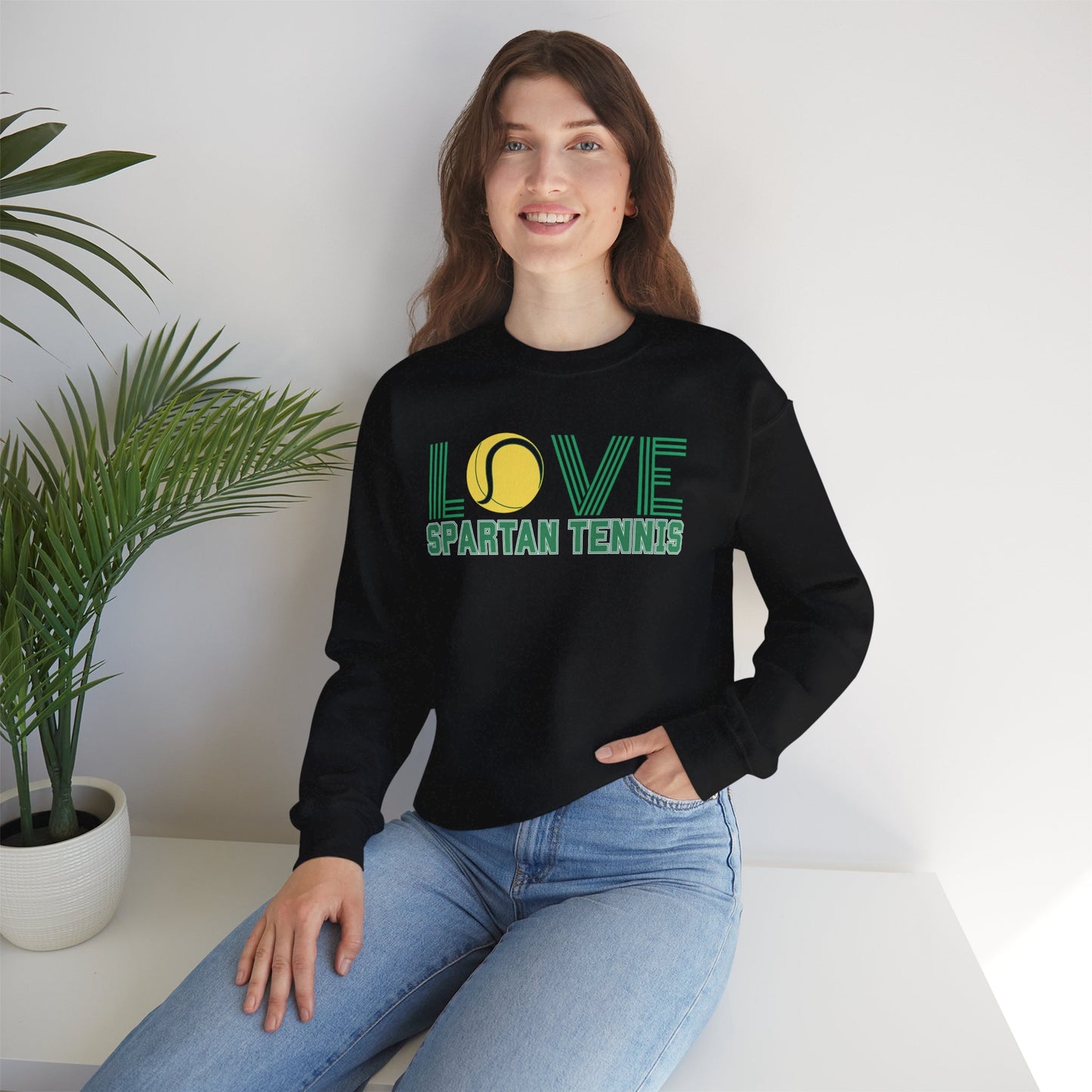 Bixby Spartan Tennis Gildan Sweatshirt
