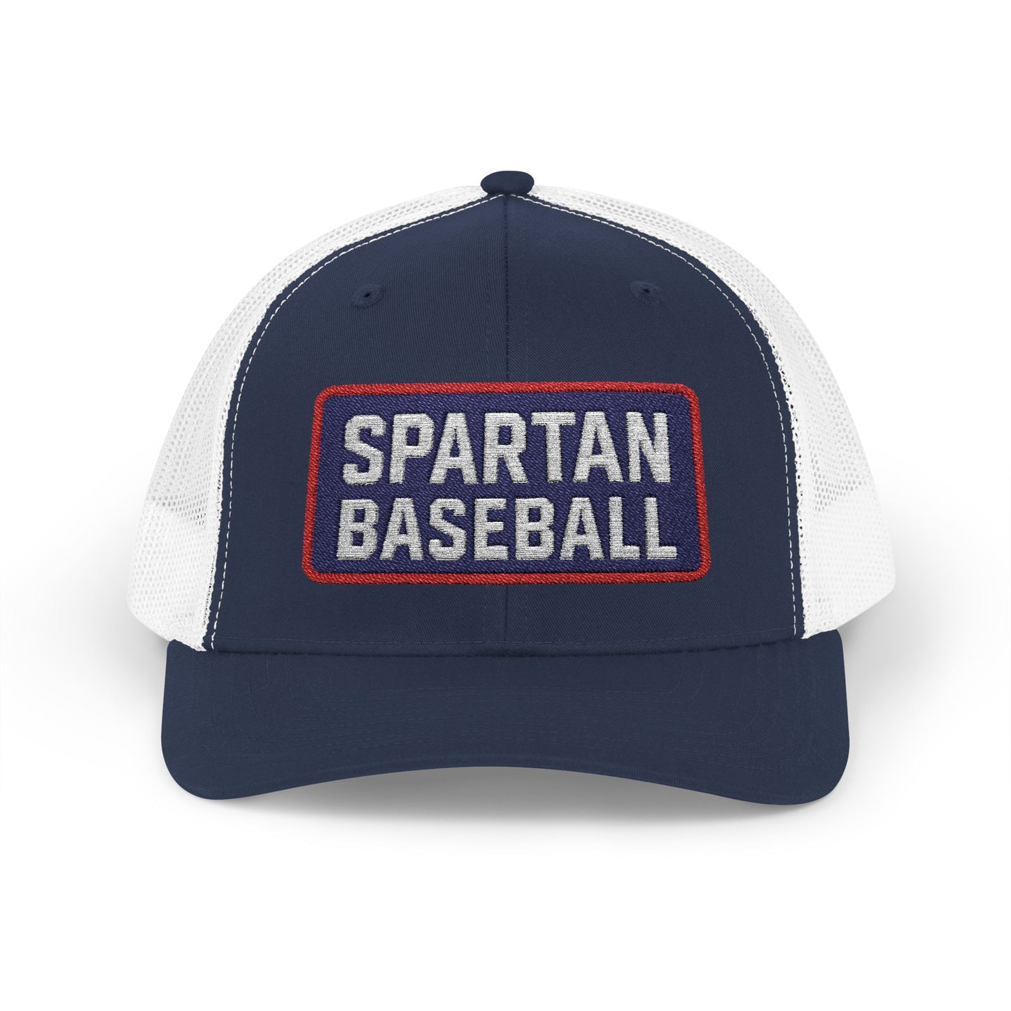Spartan Baseball Embroidered Trucker Hat