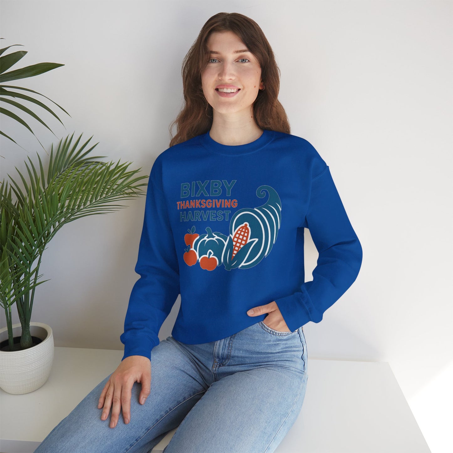 Bixby Thanksgiving Harvest Gildan Sweatshirt