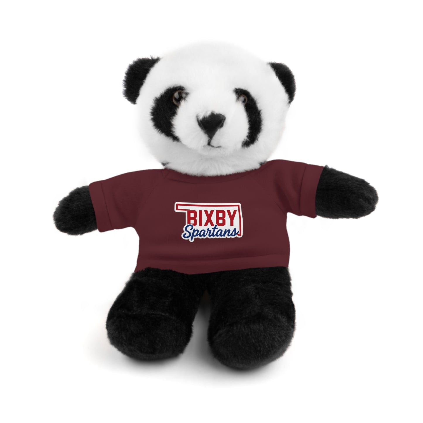 Bixby Oklahoma Spartan Stuffed Animal Logo