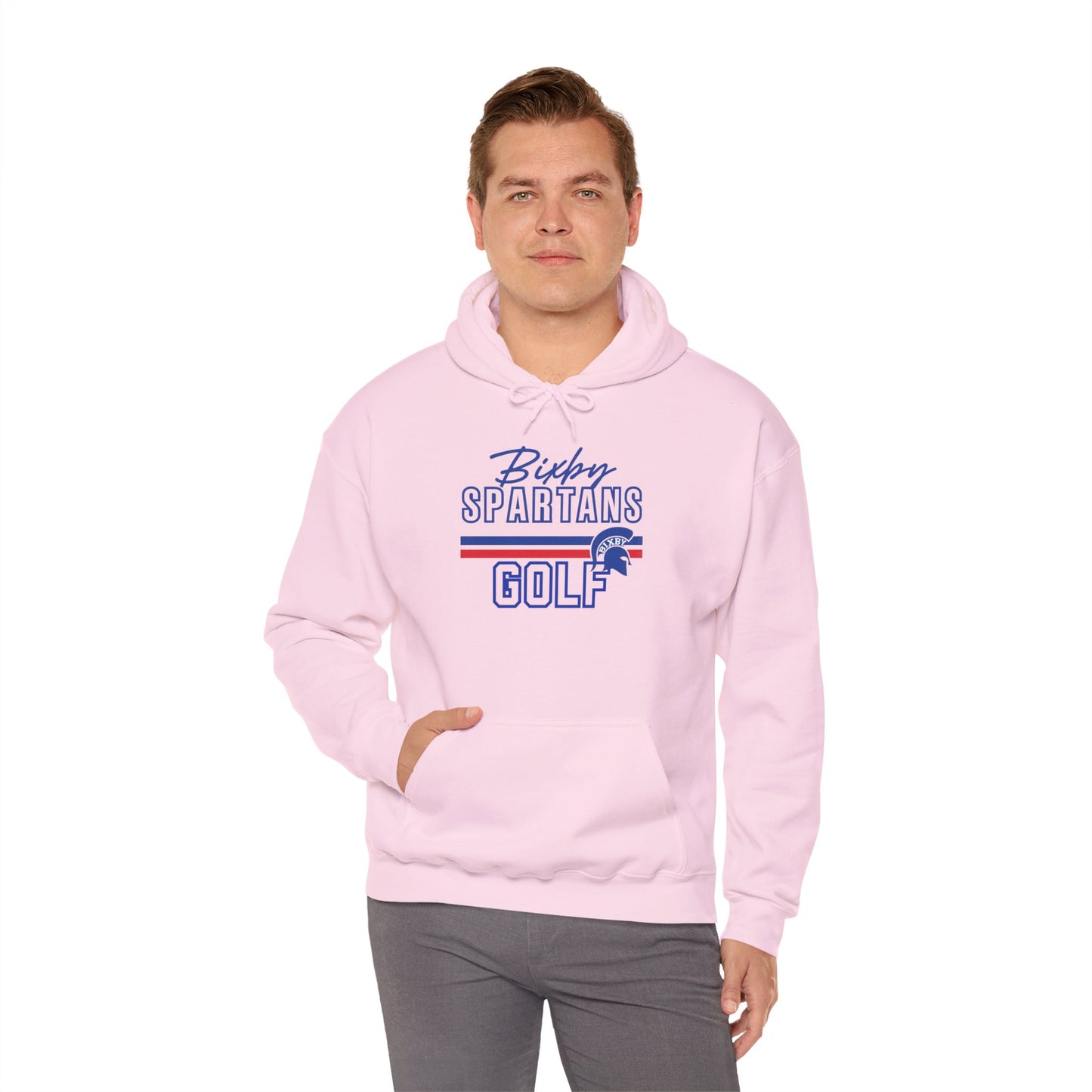 Bixby Spartans Golf Gildan Hoodie