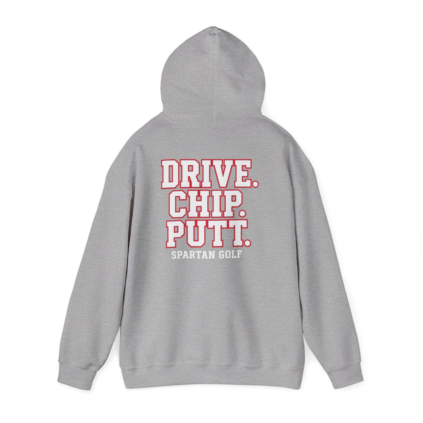 Drive. Chip. Putt. Spartan Golf Gildan Hoodie
