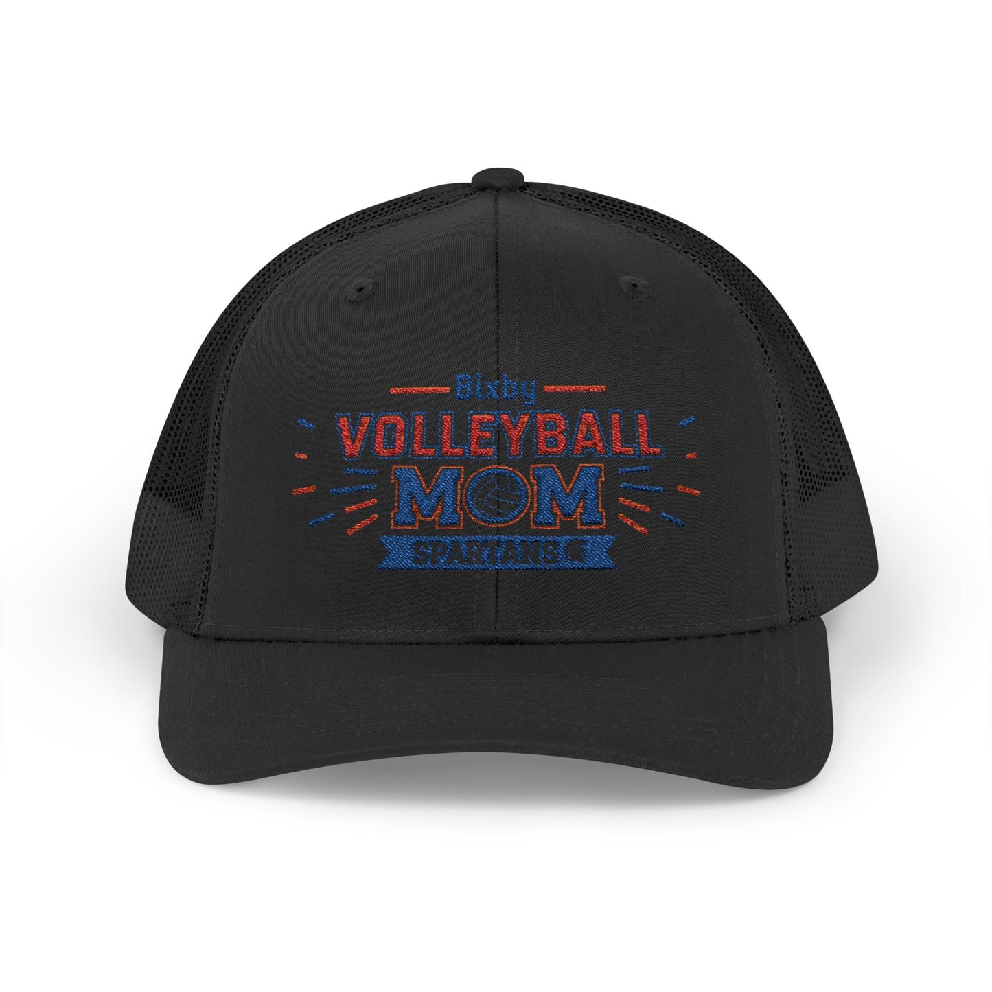 Spartan Volleyball Mom Trucker Snapback