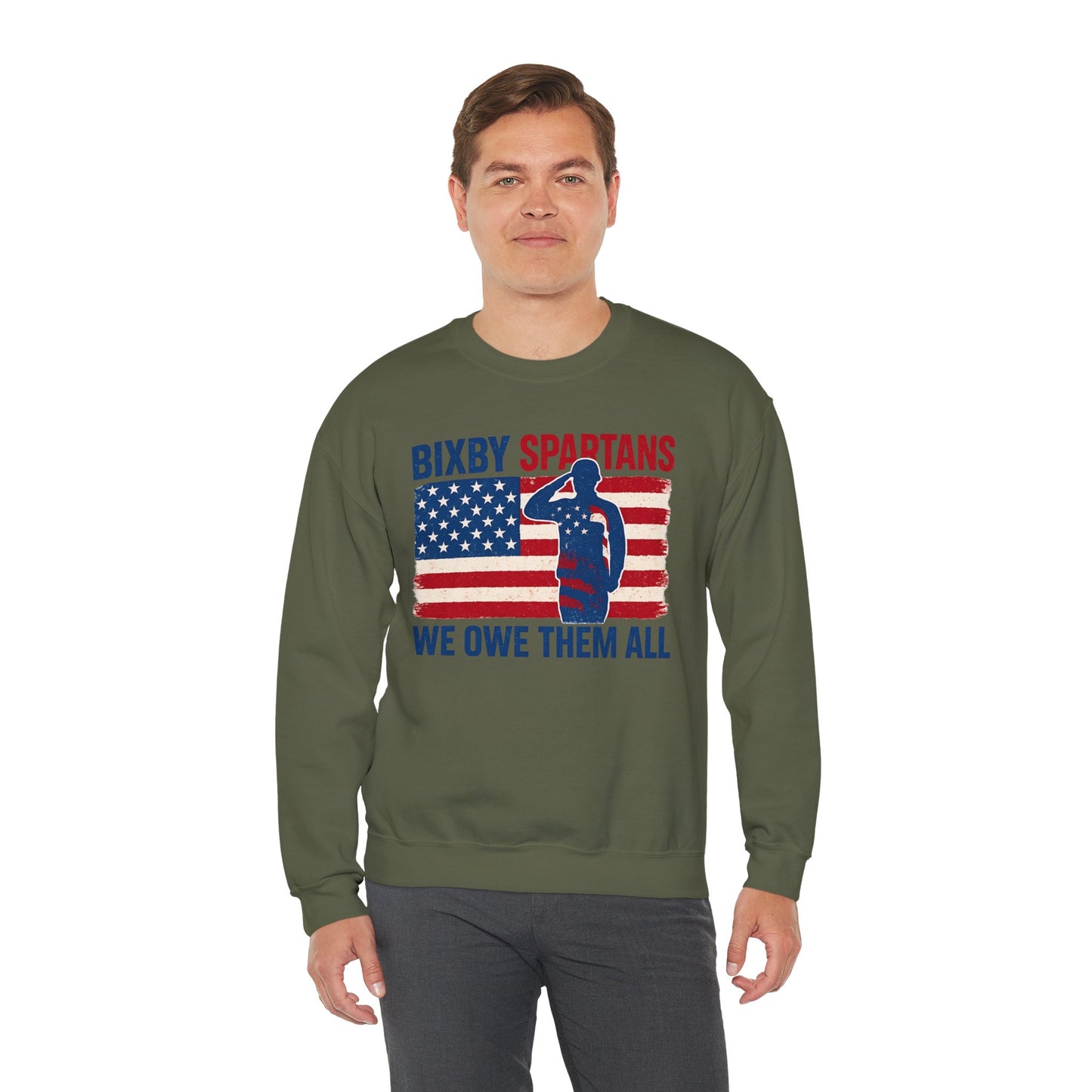 Bixby We Owe Them All Gildan Sweatshirt