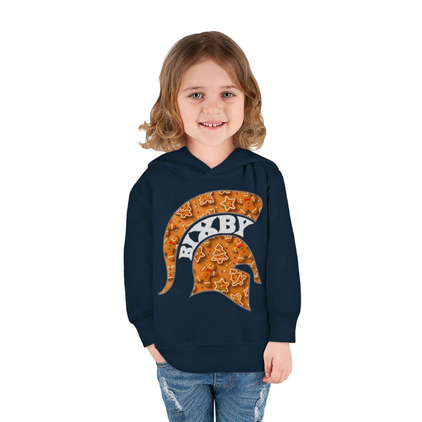 Bixby Spartans Gingerbread Toddler Rabbit Skins Sweatshirt