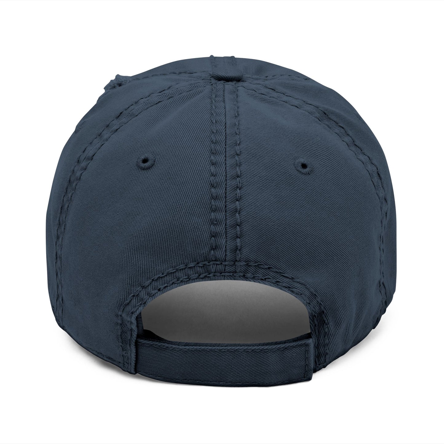 Spartan Logo Embroidered Distressed Ballcap