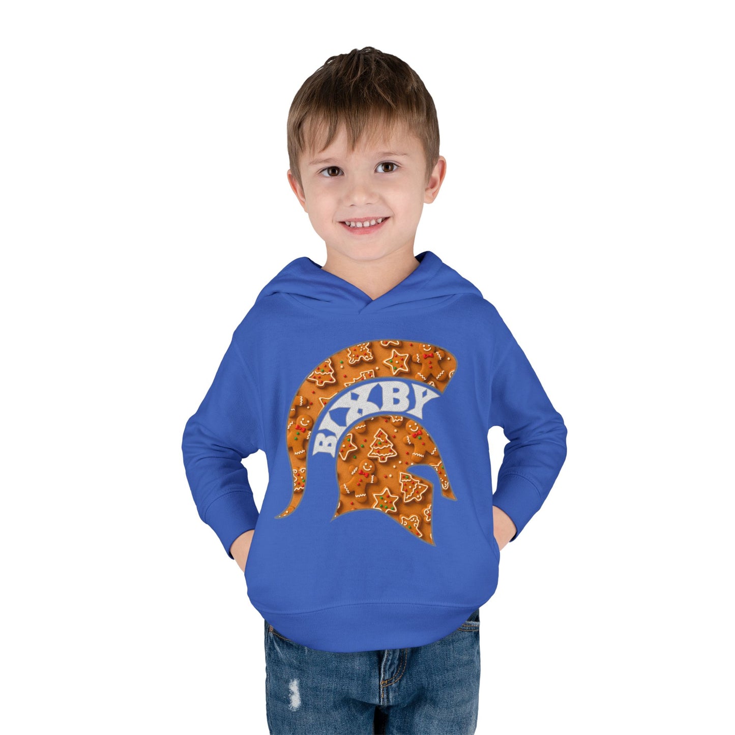 Bixby Spartans Gingerbread Toddler Rabbit Skins Sweatshirt
