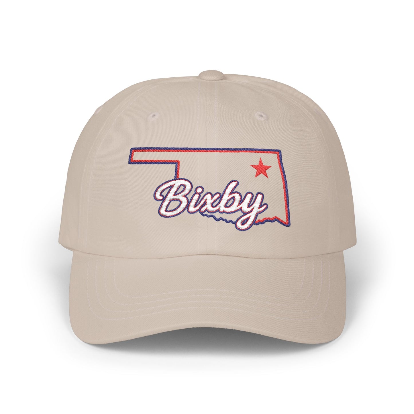 Bixby Oklahoma Embroidered Camouflage Ballcap