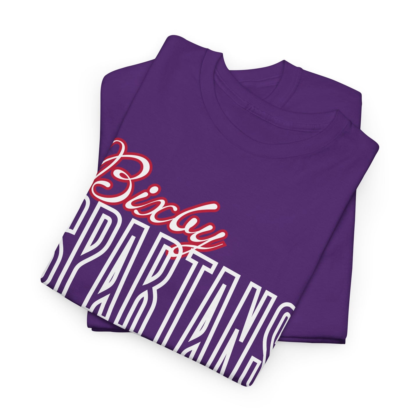 Bixby Spartans Cursive Gildan Tee
