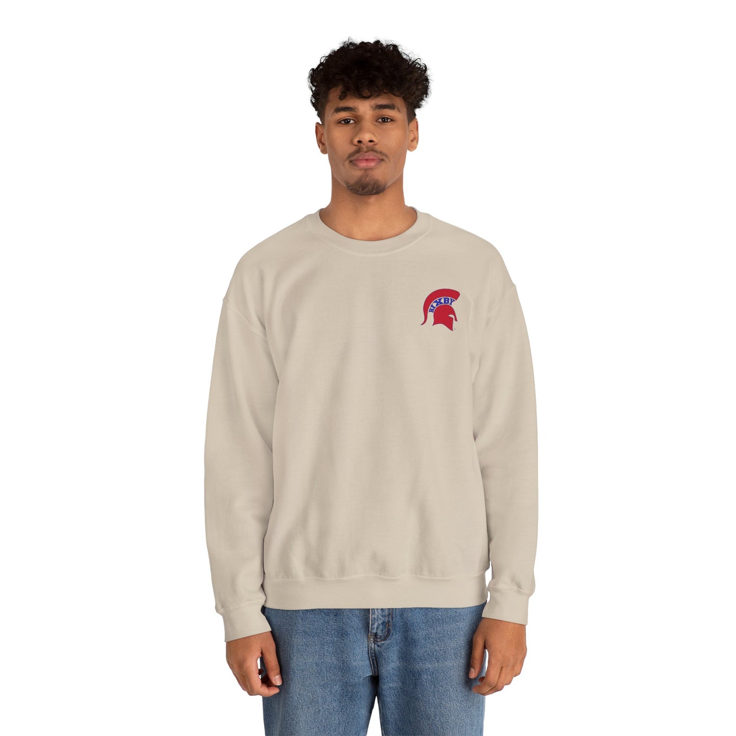 Spartan Red Logo Gildan Sweatshirt