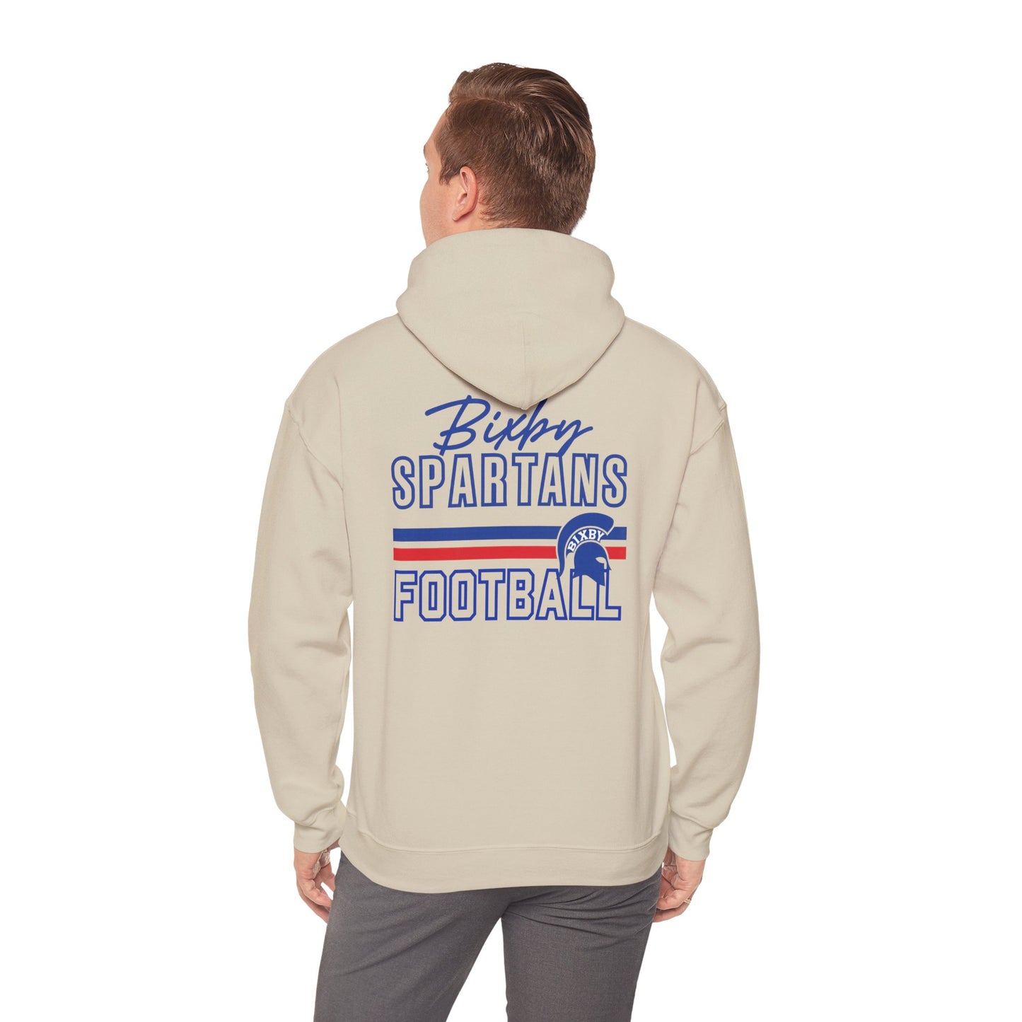 Bixby Spartans Football Gildan Hoodie