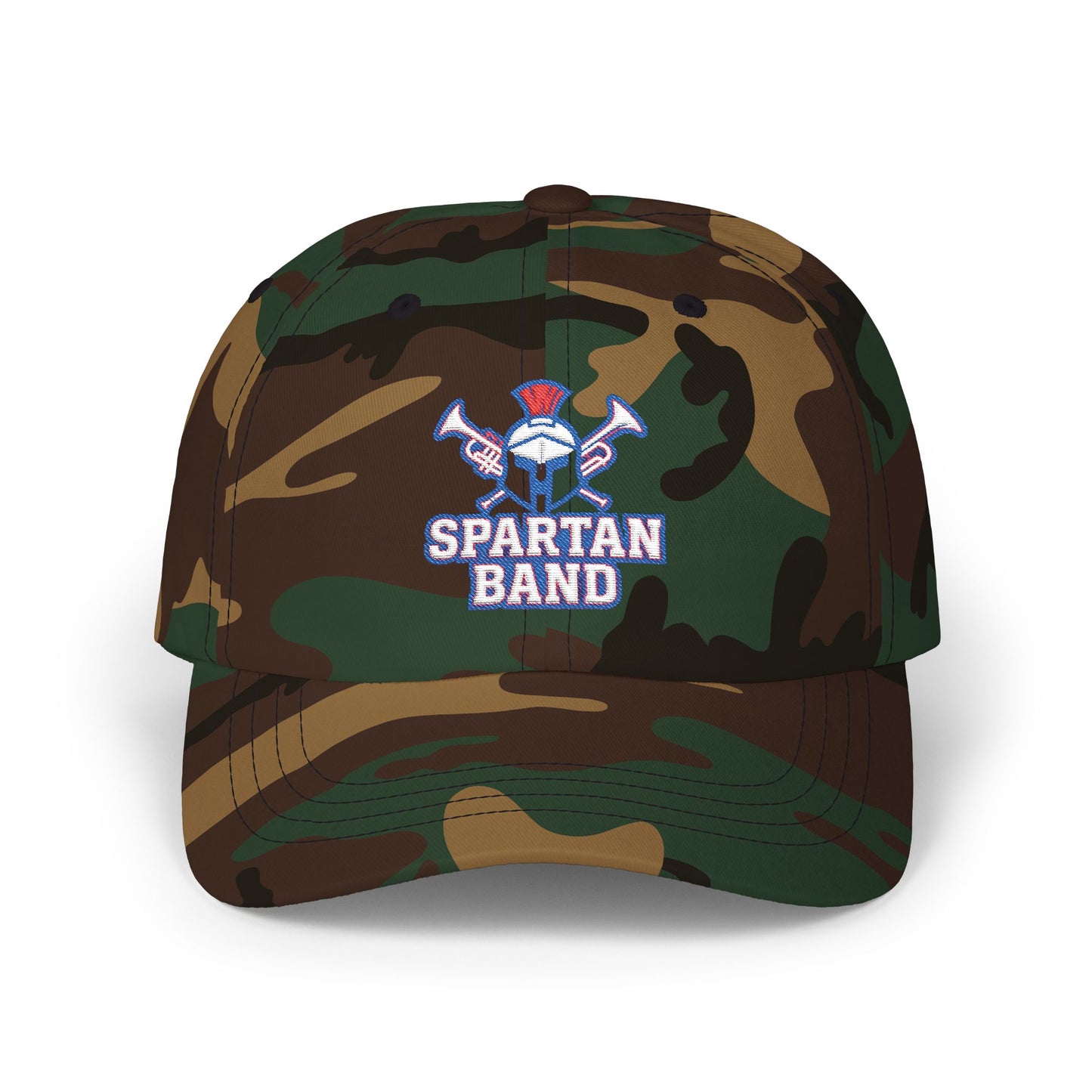 Spartan Band Embroidered Classic Ballcap
