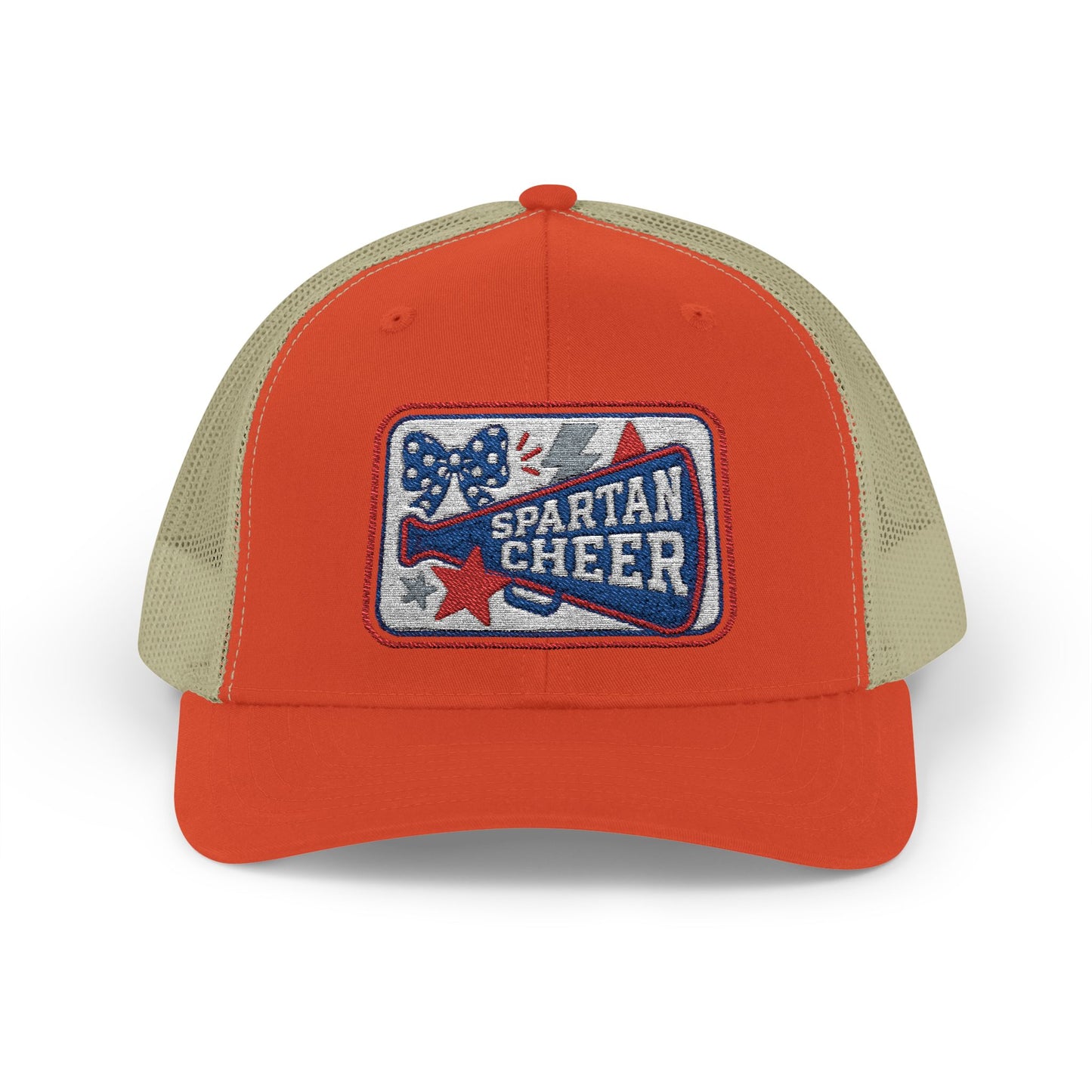 Spartan Cheer Embroidered Trucker Snapback