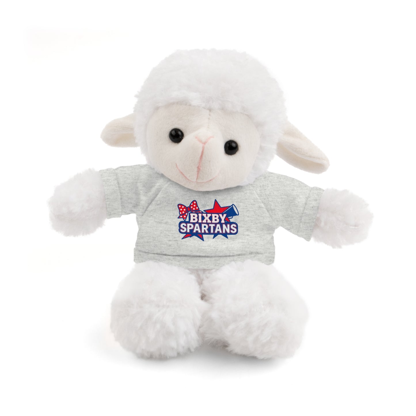 Spartan Cheer Stuffed Animal Logo
