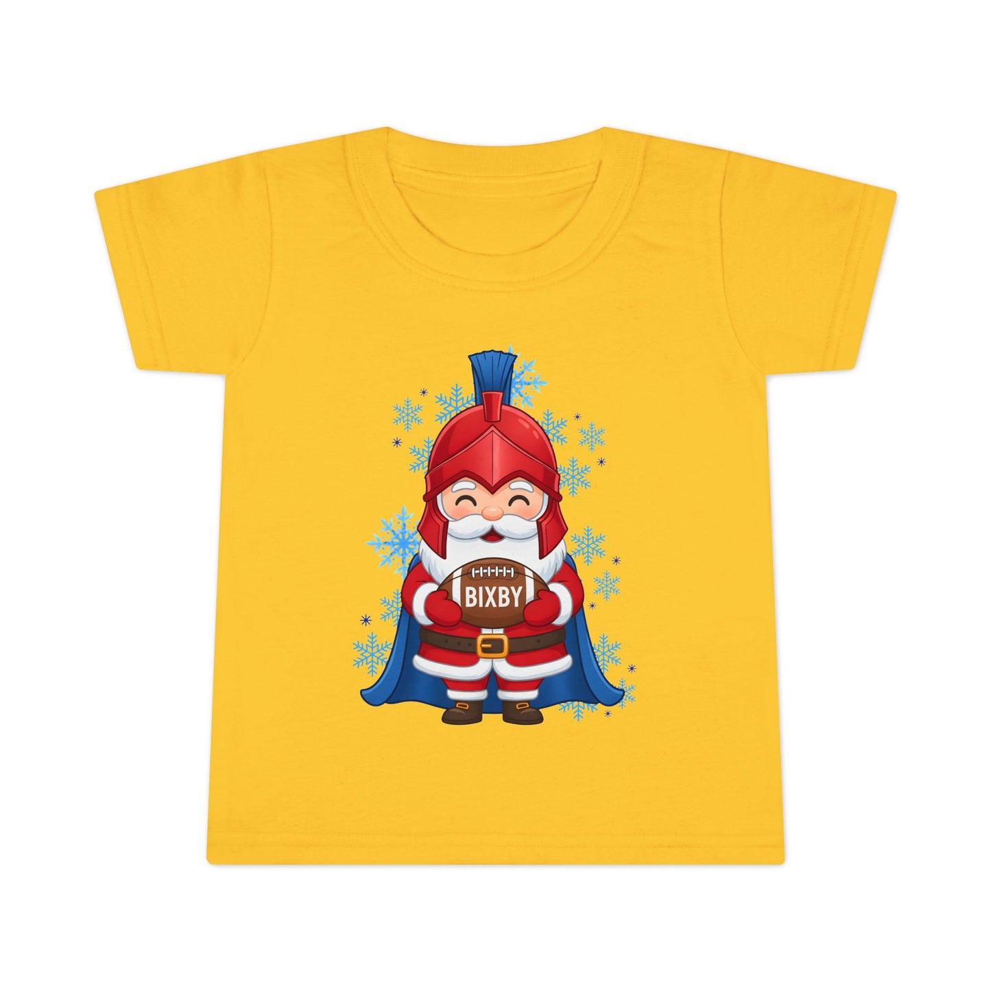 Spartan Football Santa Toddler Gildan Tee