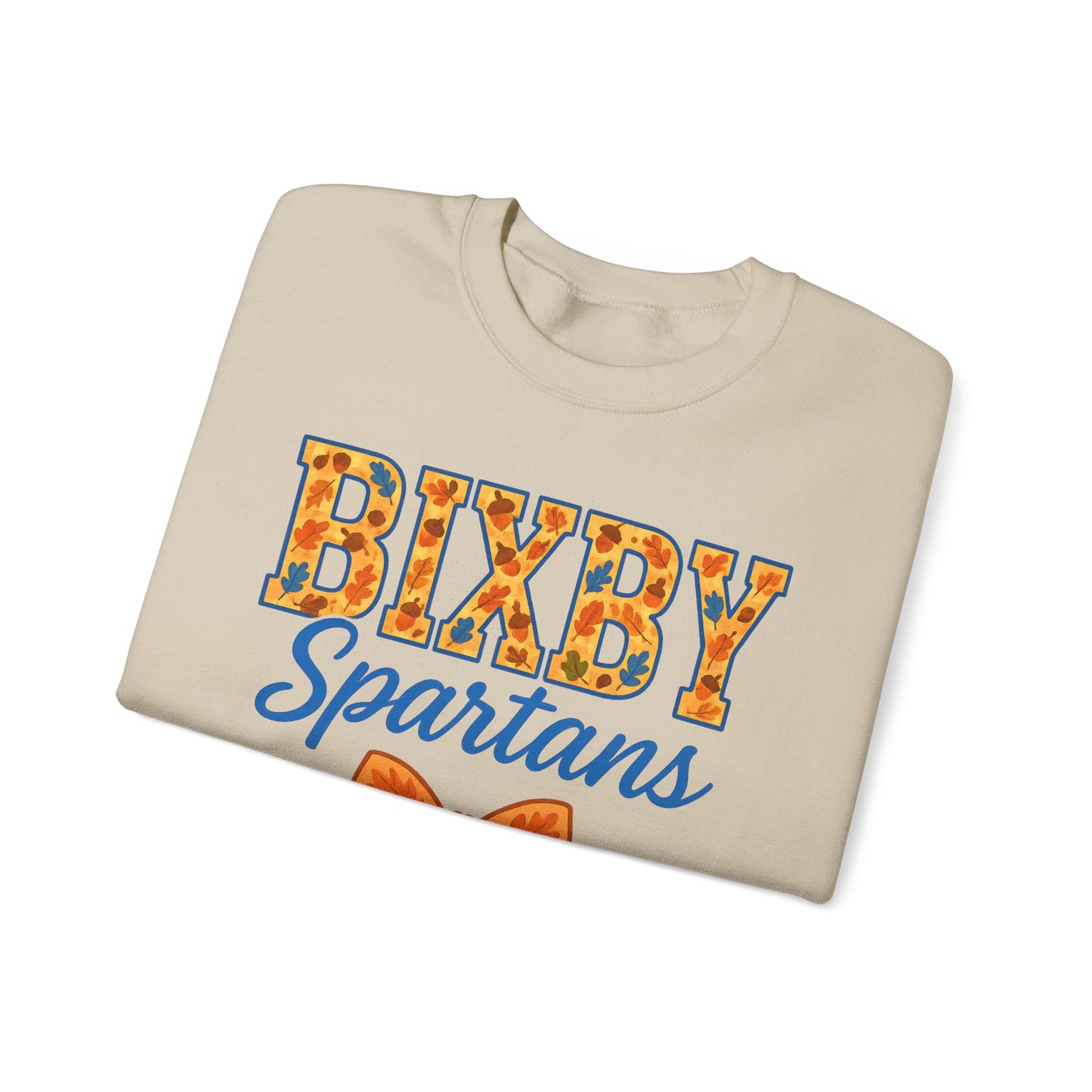 Bixby Spartans Fall Vibes Gildan Sweatshirt