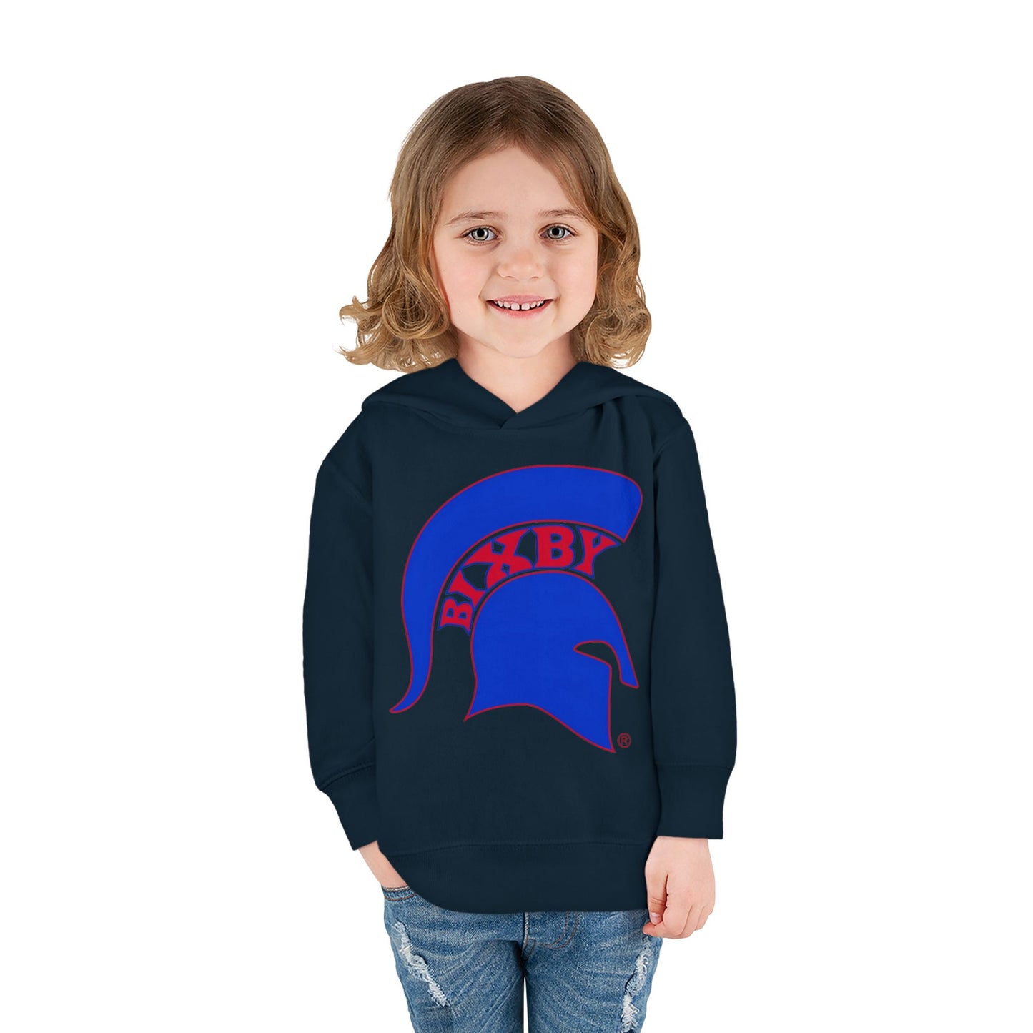Bixby Blue Logo Toddler Rabbit Skins Sweatshirt