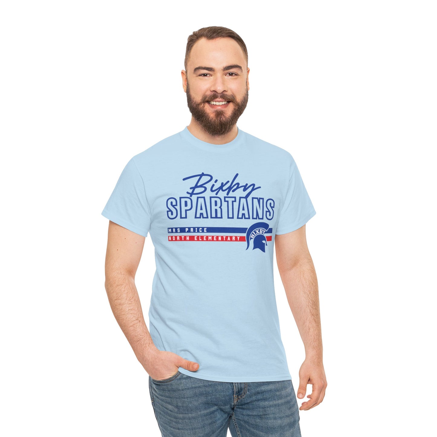 Bixby Spartans Personalized Educator Tee