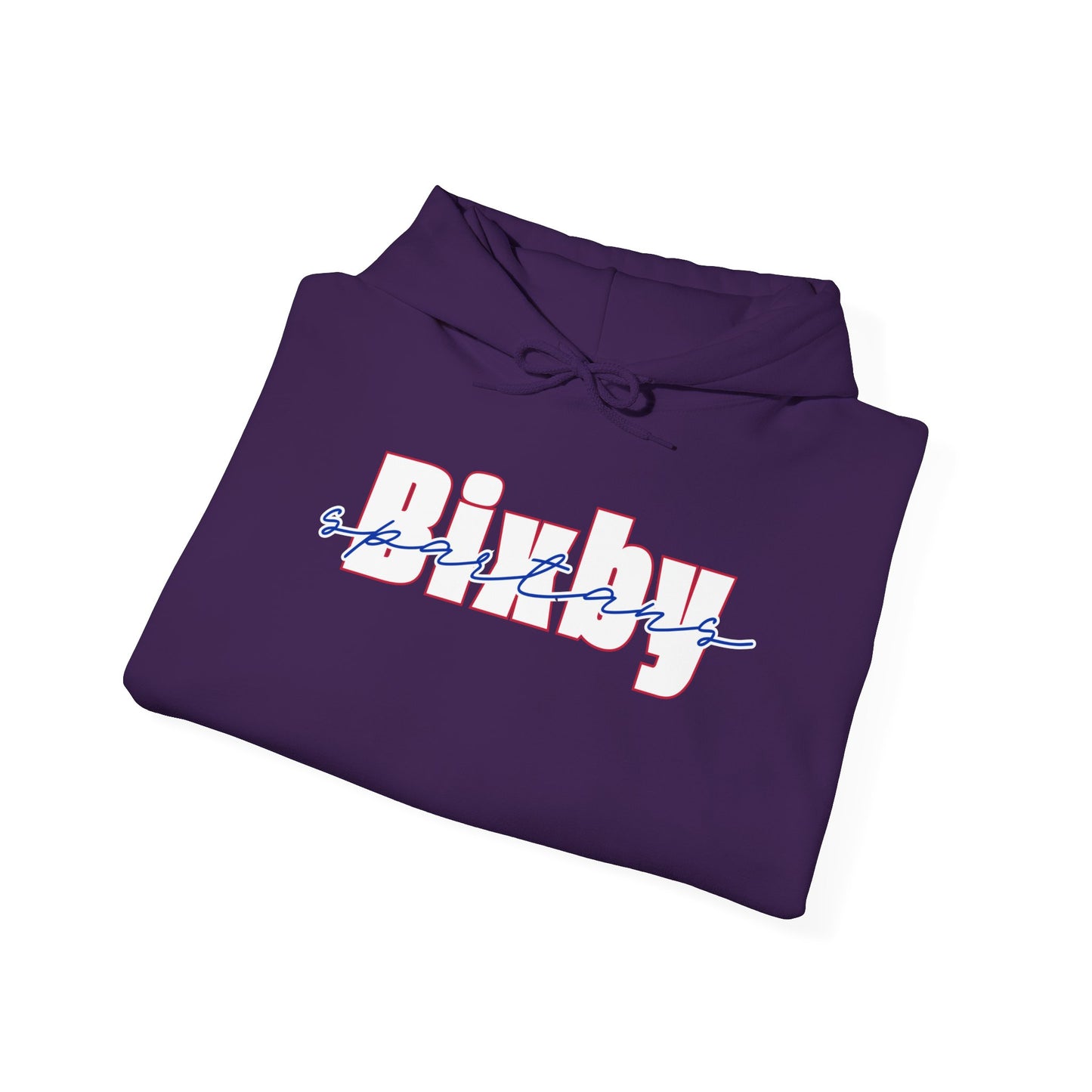 Bixby Spartans Cursive Gildan Hoodie