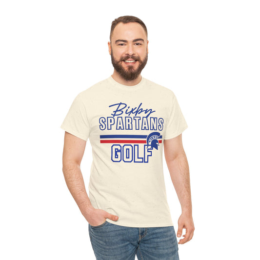 Bixby Spartans Golf Gildan Tee