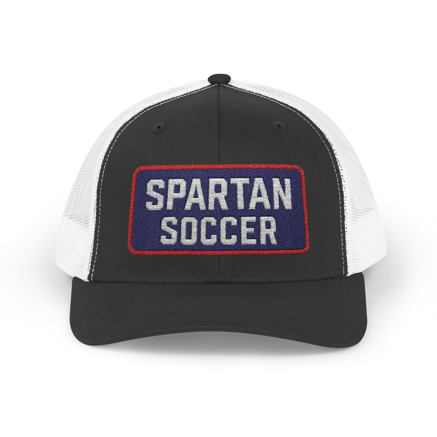 Spartan Soccer Embroidered Trucker Hat
