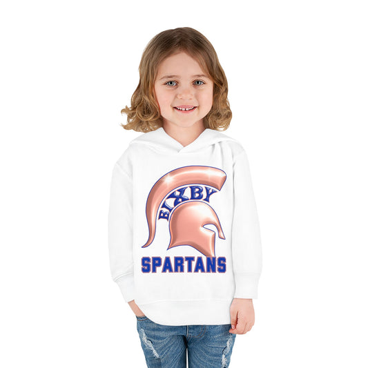 Bixby Spartans Metallic Rose Gold Toddler Rabbit Skins Hoodie