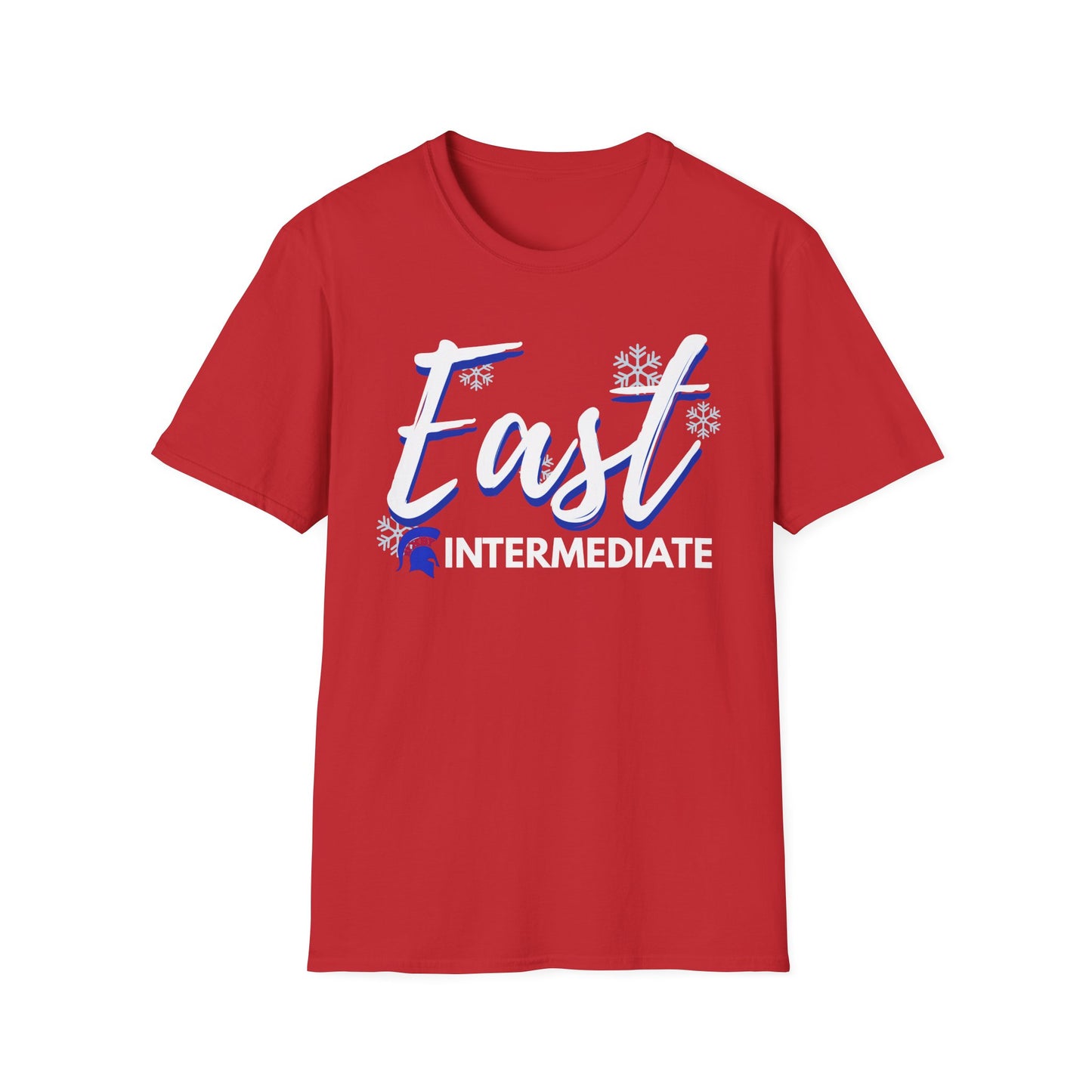 Bixby Spartan East Intermediate Snow Day Softstyle Tee