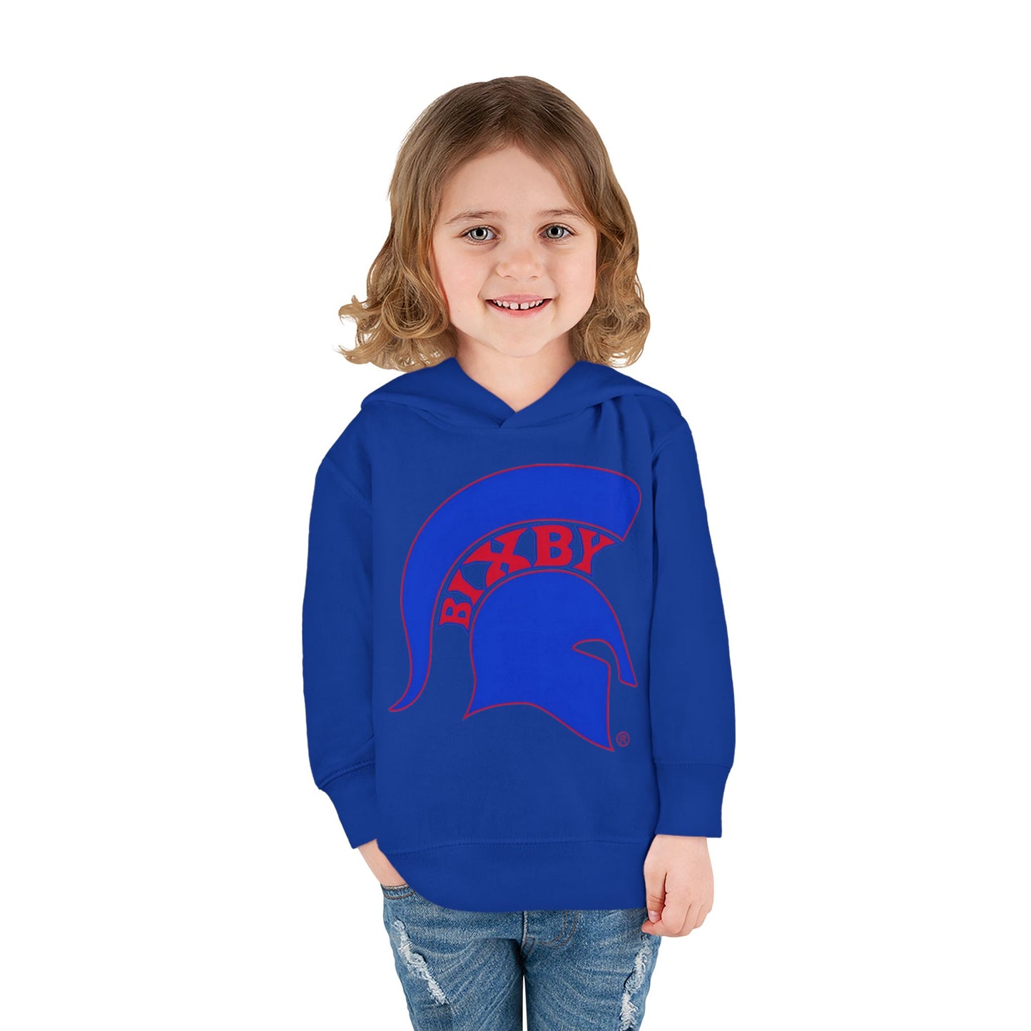 Bixby Blue Logo Toddler Rabbit Skins Sweatshirt