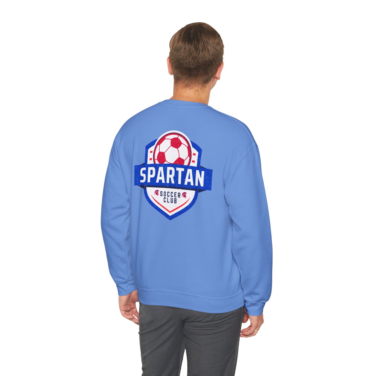 Spartan Soccer Club Distressed Crest Gildan Sweatshirt