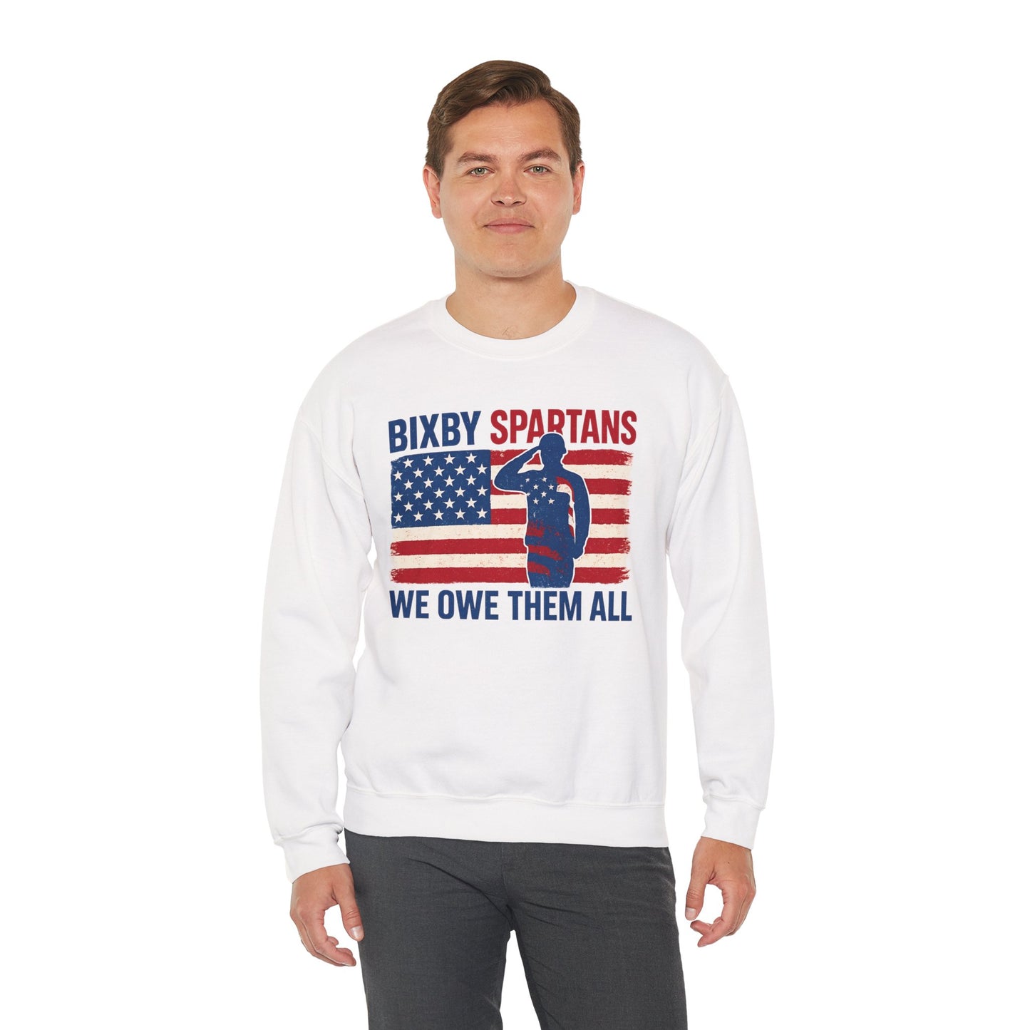 Bixby We Owe Them All Gildan Sweatshirt