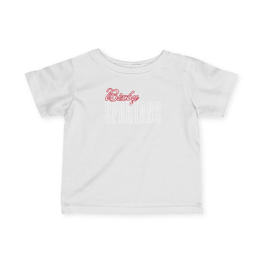 Bixby Spartans Cursive Infant Tee