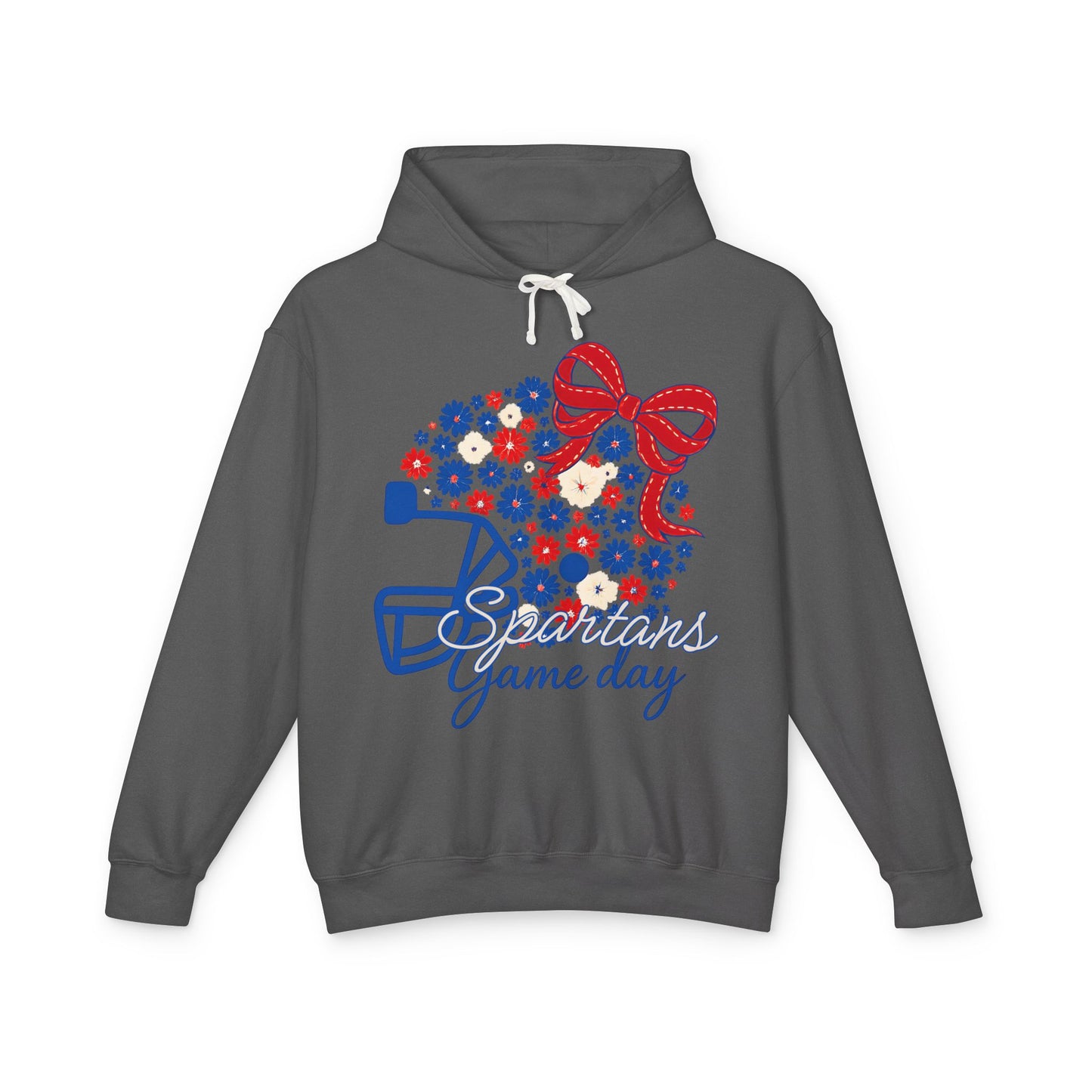 Spartans Floral Helmet Premium Comfort Colors Hoodie