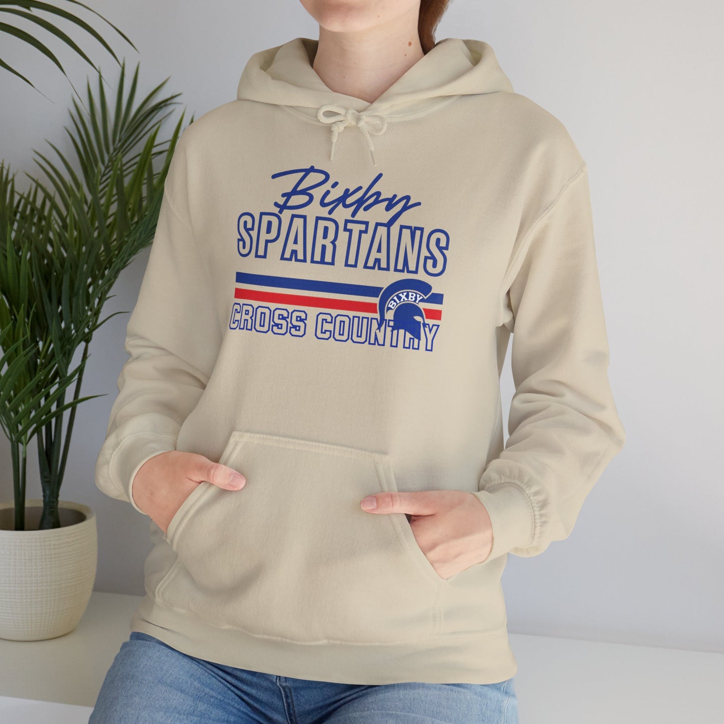Bixby Spartans Cross Country Gildan Hoodie